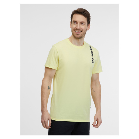 Světle žluté pánské tričko SAM 73 Fabio