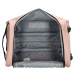 Beagles Originals Wateproof voděodolná cestovní taška na kolečkách - světle růžová - 31L