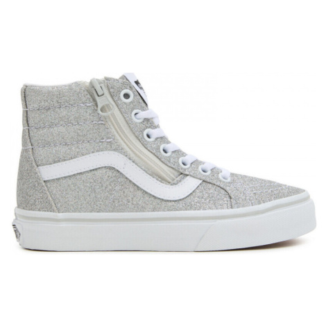 Vans Sk8-hi reissue side zip Stříbrná