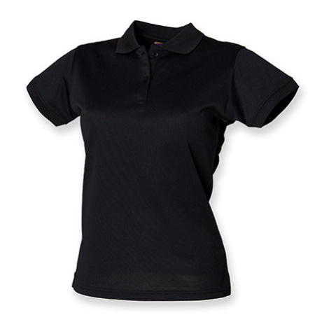 Henbury Dámské funkční polo tričko H476 Black