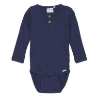 Minymo Body s dlouhým rukávem Dark Navy