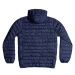 Quiksilver SCALY HOOD Pánská bunda, tmavě modrá, velikost