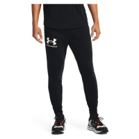 UNDER ARMOUR-UA RIVAL TERRY JOGGER-BLK Černá