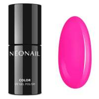 Neonail, UV Gel lak na nehty, odstín Neon Pink,  7,2 ml