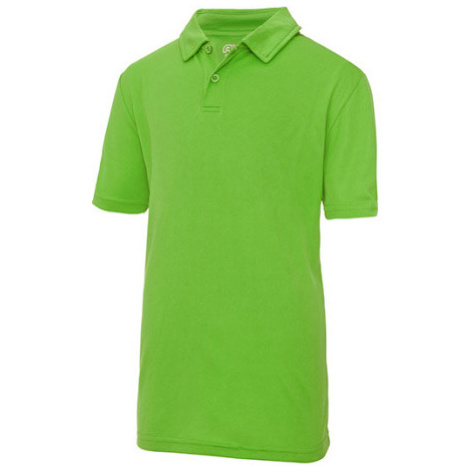 Just Cool Dětská polokošile JC040J Lime Green