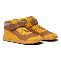 Barefoot kotníková obuv Affenzahn - Vegan Dreamer Golden žlutá