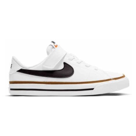 Nike COURT LEGACY Dětské boty, bílá, velikost 28