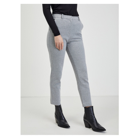 Orsay Světle šedé dámské kalhoty - Dámské