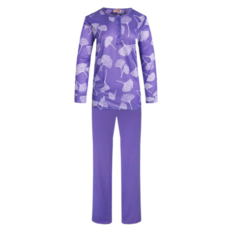 Miga dámské pyžamo dlouhé levně 2296 fialová