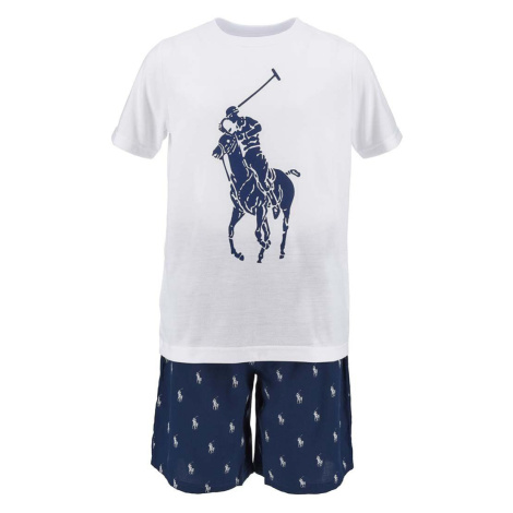 Dětské pyžamo Polo Ralph Lauren tmavomodrá barva