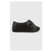 Pantofle Tommy Jeans FREEDOM FLATF POOL dámské, černá barva, na klínku, EN0EN02145