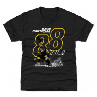 Boston Bruins pánské tričko David Pastrnak #88 OUTLINE 500 Level