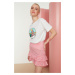 Trendyol Pink Frilly Skirt