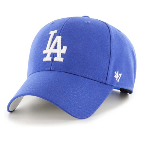 Čepice s vlněnou směsí 47brand MLB Los Angeles Dodgers s aplikací 47 Brand