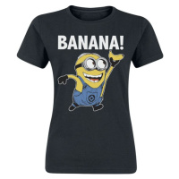 Minions Banana! Dámské tričko černá