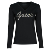 Guess LS VN BONITA TEE Černá