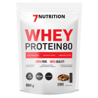 7NUTRITION Whey Protein 80 500 g, syrovátkový koncentrát Varianta: