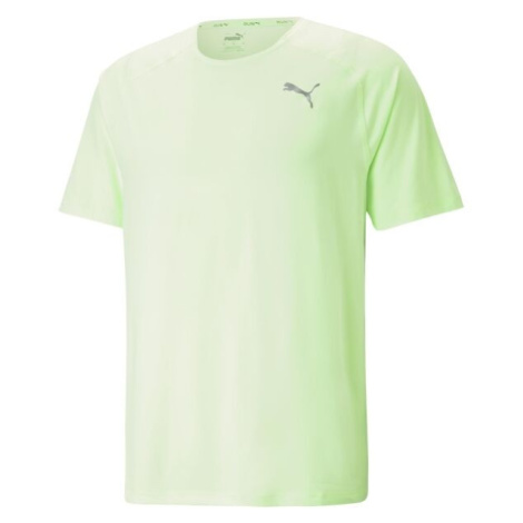 Puma RUN CLOUDSPUN TEE Pánské triko, světle zelená, velikost