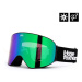 HORSEFEATHERS Snowboardové brýle Edmond - black/mirror green BLACK