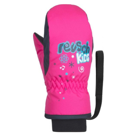 Reusch KIDS MITTEN Dětské lyžařské rukavice, růžová, velikost
