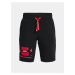 Kraťasy Under Armour UA RIVAL TERRY BL SHORTS - černá