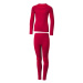 CRIVIT Dívčí funkční bezešvé spodní prádlo, 2dílná souprava (tmavě červená)