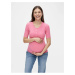 Růžové těhotenské tričko Mama.licious Neda - Dámské