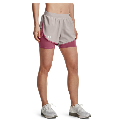 Under Armour Fly By Elite 2-In-1 Short Ghost Gray