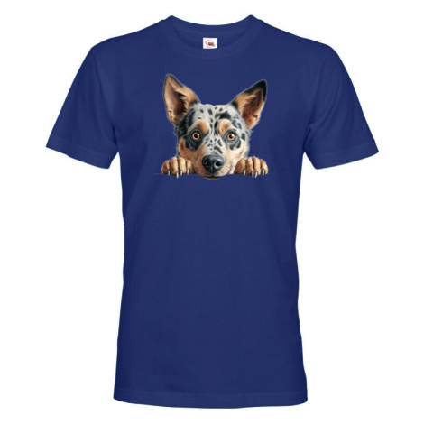 Pánské tričko Australský honácký pes- tričko pro milovníky psů BezvaTriko