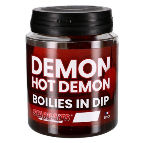 Starbaits Boilies v dipu Hot Demon 150g - 20mm