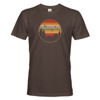 Pánské triko Retro sunset - triko pro milovníky cestování