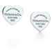Tiffany & Co. Romantické stříbrné náušnice pecky 23900564 + originální balení