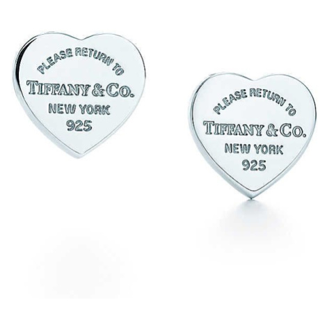 Tiffany & Co. Romantické stříbrné náušnice pecky 23900564 + originální  balení | Modio.cz
