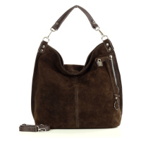 Kožená kabelka nadčasový design taška přes rameno XL