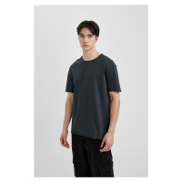 DEFACTO Regular Fit Crew Neck Short Sleeve Basic T-Shirt