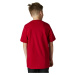 Dětské tričko Fox Youth Legacy Ss Tee Flame Red