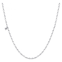 Rosato Stříbrný kostičkový náhrdelník na přívěsky Storie RZC016