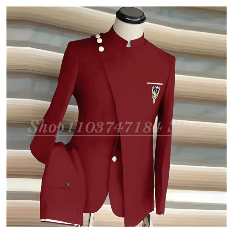 Dvoudílný pánský oblek – elegantní sako a kalhoty