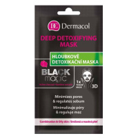 Dermacol Textilní Detoxikační Maska Black Magic Na Obličej 15 ml