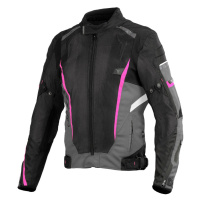 SECA Airflow II Lady Moto bunda dámská černá/řůžová