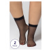 2 PACK silonových ponožek Plus Size 20 DEN 8/10 MONA QUEEN