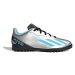 Juniorské fotbalové kopačky turfy ADIDAS X CRAZYFAST MESSI 4 SILVMT BLIBLU CBLACK_IE4068_tf