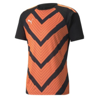 Puma TEAMLIGA GRAPHIC JERSEY TEE Pánské fotbalové triko, černá, velikost