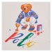 Polo Ralph Lauren BEAR SS CN-KNIT SHIRTS-T-SHIRT Bílá