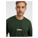 Tmavě zelené pánské tričko VANS Lower Corecase