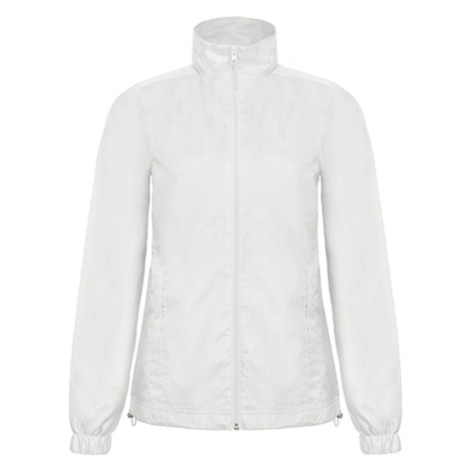 B&amp;C Windjacket Dámská větrovka JWI61 White B&C