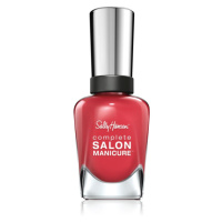 Sally Hansen Complete Salon Manicure posilující lak na nehty odstín 281 Scarlet Lacquer 14.7 ml