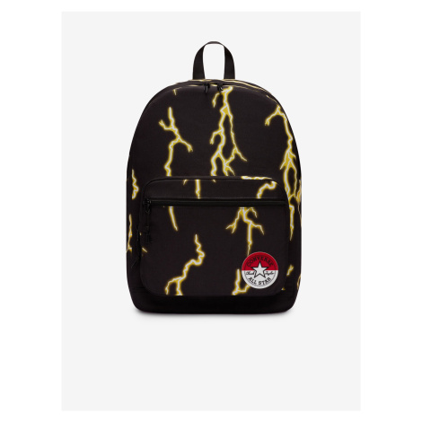 Černý vzorovaný batoh Converse x Pokémon Go 2 Pikachu