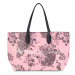 Victorias Secret velká růžová taška Floral Tote