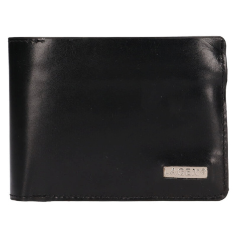 Pánská kožená peněženka Lagen Rémi - černá